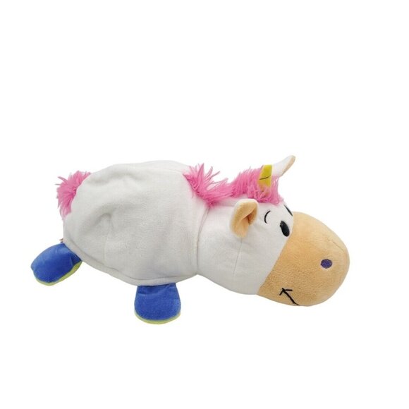 Flip A Zoo IMOGEN DRAGON PERSEPHONE UNICORN 2-in-1 Plush Stuffed Animal FLIPAZOO - Picture 5 of 7